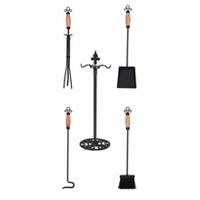 Load image into Gallery viewer, All In One Modern Fireplace Utensils Tool Set 5pcs