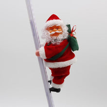 Load image into Gallery viewer, Climbing Santa Ladder Christmas Toy
