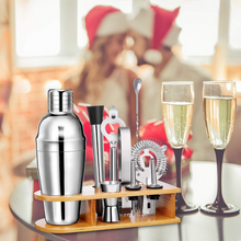 Load image into Gallery viewer, All In One Cocktail Shaker Bartender Kit 10 pcs
