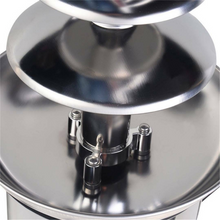 Load image into Gallery viewer, 4 Tier Chocolate Fondue Fountain Stainless Steel Machine
