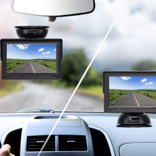 Load image into Gallery viewer, Car Rear View License Plate Backup Camera Kit With Monitor