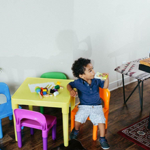 Load image into Gallery viewer, Colorful Kids Activity Learning Play Table And Chairs Set