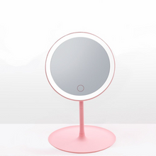 Load image into Gallery viewer, Compact Adjustable LED Light Up Makeup Face Mirror