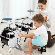 Load image into Gallery viewer, Complete Kids Jr Drum Set Kit 15 in