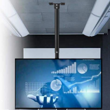 Load image into Gallery viewer, Adjustable Flip Down Ceiling Hanging TV Mount 37 in - 70 in