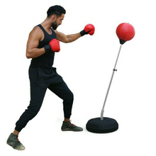 Load image into Gallery viewer, Adjustable Free Standing Boxing Reflex Punch Bag