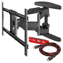 Load image into Gallery viewer, Compact Adjustable Full Motion TV Wall Mount Stand 42 - 70 in