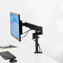 Load image into Gallery viewer, Adjustable Single Computer Desk Mounted Monitor Arm 17" - 32"