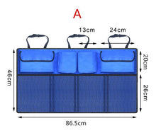 Load image into Gallery viewer, Car Back Seat Trunk Organizer