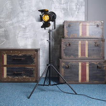 Load image into Gallery viewer, Adjustable Industrial Spotlight Work Floor Lamp