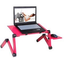 Load image into Gallery viewer, Adjustable Laptop Lap Desk Stand Tray