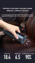 Load image into Gallery viewer, Cordless Car Vacuum Cleaner Portable