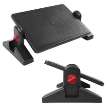 Load image into Gallery viewer, Adjustable Under Desk Office Foot Rest Ergonomic Footstool