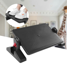Load image into Gallery viewer, Adjustable Under Desk Office Foot Rest Ergonomic Footstool