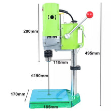Load image into Gallery viewer, 18" Table Top Bench Drill Press Stand 710W