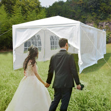 Load image into Gallery viewer, 10' x 30' Portable White Party Canopy Event Tent