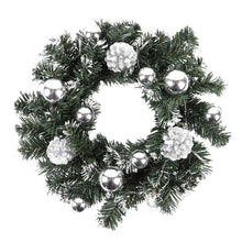 Load image into Gallery viewer, Artificial LED Lighted Christmas Hanging Wreath