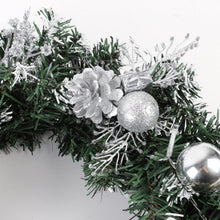 Load image into Gallery viewer, Artificial LED Lighted Christmas Hanging Wreath
