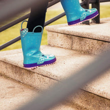 Load image into Gallery viewer, Comfortable Girls' Unicorn Waterproof Rain Boots