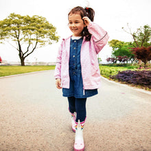 Load image into Gallery viewer, Comfortable Girls' Unicorn Waterproof Rain Boots