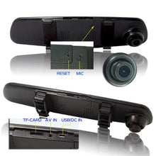 Load image into Gallery viewer, Backup Rearview Mirror Dash Camera For Car