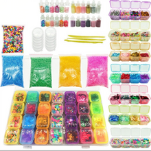 Load image into Gallery viewer, 70 Pack Kids DIY Slime Making Kit