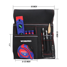 Load image into Gallery viewer, Adjustable Tool Belt Nail Pouch