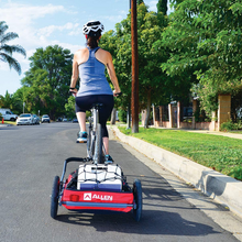 Load image into Gallery viewer, Compact Bicycle Cargo Trailer Cart Wagon