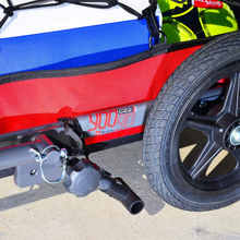 Load image into Gallery viewer, Compact Bicycle Cargo Trailer Cart Wagon