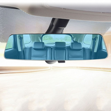Load image into Gallery viewer, Universal Large Anti Glare Car Panoramic Rear View Mirror
