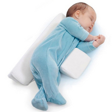 Load image into Gallery viewer, Baby Anti Roll Side Sleeper Positioner Wedge Pillow
