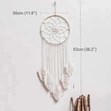 Load image into Gallery viewer, Large Authentic Woven Native American Dream Catcher 36&quot;
