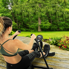 Load image into Gallery viewer, Adjustable Compact Seated Home Back Rowing Exercise Machine
