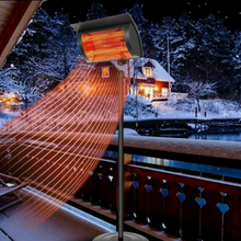 Load image into Gallery viewer, Deluxe Standing Infrared Outdoor Patio Heater 1500W
