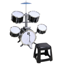 Load image into Gallery viewer, Complete Kids Jr Drum Set Kit 15 in
