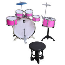Load image into Gallery viewer, Complete Kids Jr Drum Set Kit 15 in
