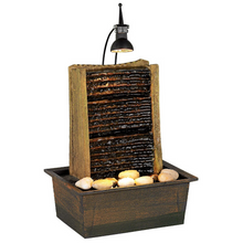 Load image into Gallery viewer, Deluxe Indoor Tabletop Desktop Waterfall Zen Fountain
