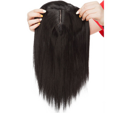 Load image into Gallery viewer, Clip On Hair Topper Pieces Synthetic Wiglet For Women
