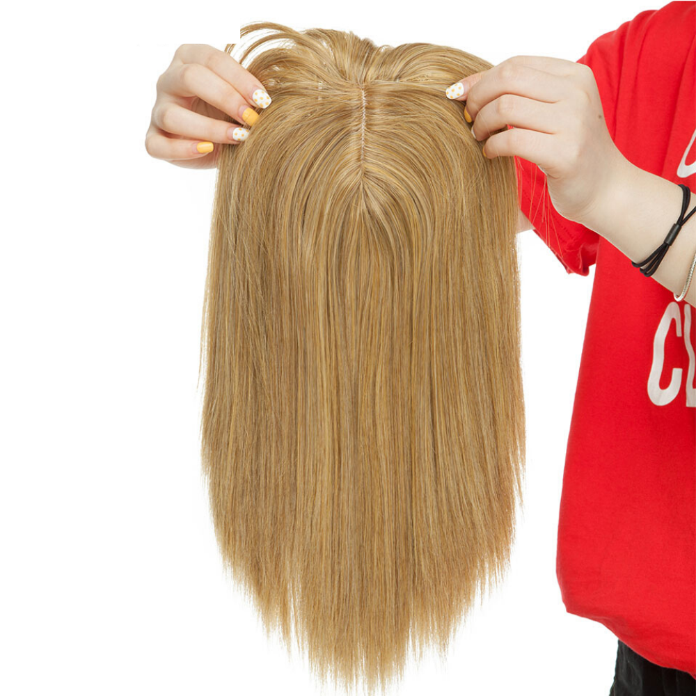Clip On Hair Topper Pieces Synthetic Wiglet For Women