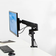 Load image into Gallery viewer, Adjustable Single Computer Desk Mounted Monitor Arm 17&quot; - 32&quot;
