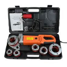 Load image into Gallery viewer, Portable Handheld Electric Pipe Threader Machine
