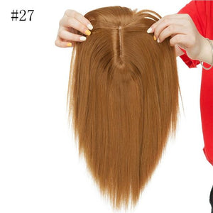 Clip On Hair Topper Pieces Synthetic Wiglet For Women