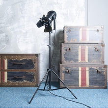Load image into Gallery viewer, Adjustable Industrial Spotlight Work Floor Lamp
