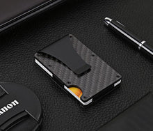 Load image into Gallery viewer, Carbon Fibre RFID Blocking Wallet
