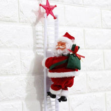 Load image into Gallery viewer, Climbing Santa Ladder Christmas Toy
