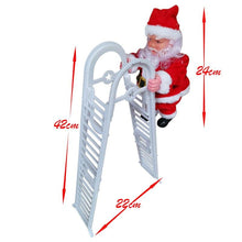 Load image into Gallery viewer, Climbing Santa Ladder Christmas Toy
