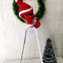 Load image into Gallery viewer, Climbing Santa Ladder Christmas Toy
