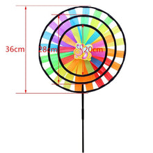 Load image into Gallery viewer, Colorful Garden Yard Wind Spinner

