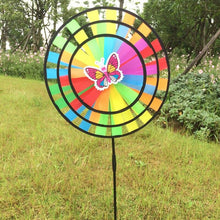 Load image into Gallery viewer, Colorful Garden Yard Wind Spinner
