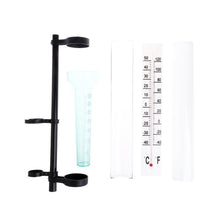 Load image into Gallery viewer, All In One Decorative Garden Rain Gauge Weather Instrument
